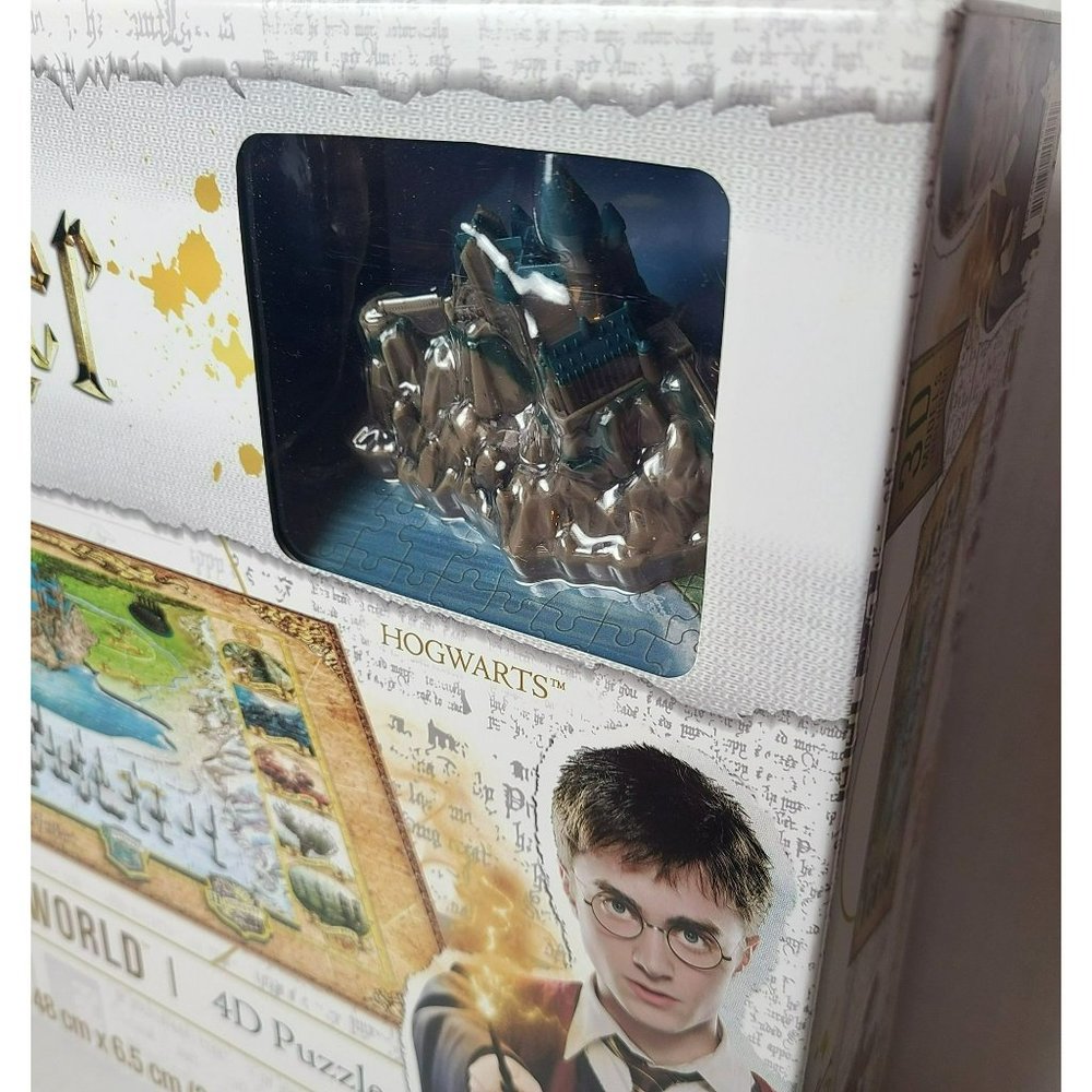 Harry Potter the Wizarding World 4D Puzzle SEALED 892pcs w/ 3D Models Included - Picture 2 of 6